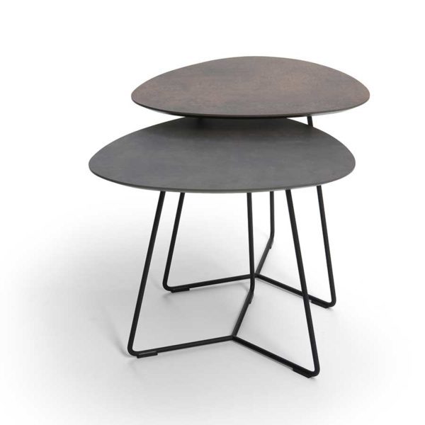 Boston modern side table with high performance laminate top