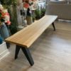 New-England-Solid-Oak-Bench