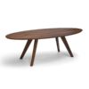 Aurora Solid Wood Oval Dining Table
