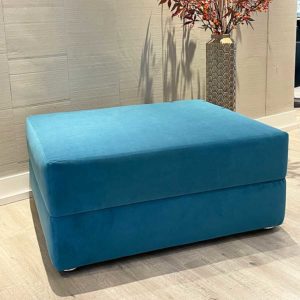 Bespoke footstool by New England Home Interiors