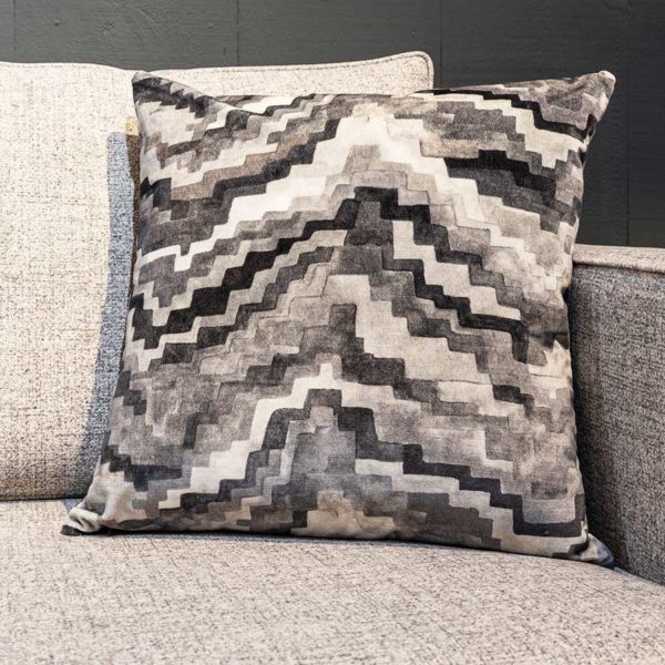 Zinc Textile - FALCONETTO Umber Bespoke Cushion 1