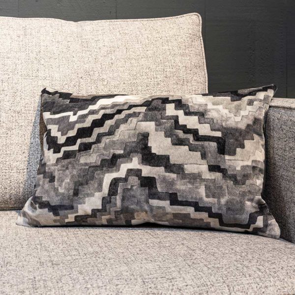 Zinc Textile - FALCONETTO Umber Bespoke Cushion 3