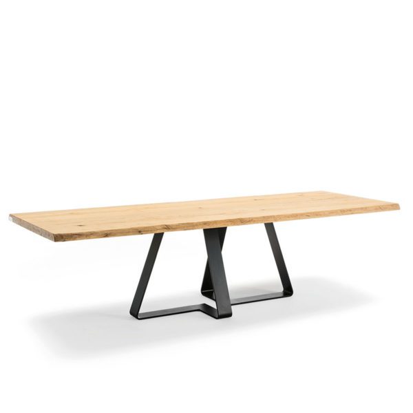 Napoli solid oak dining table