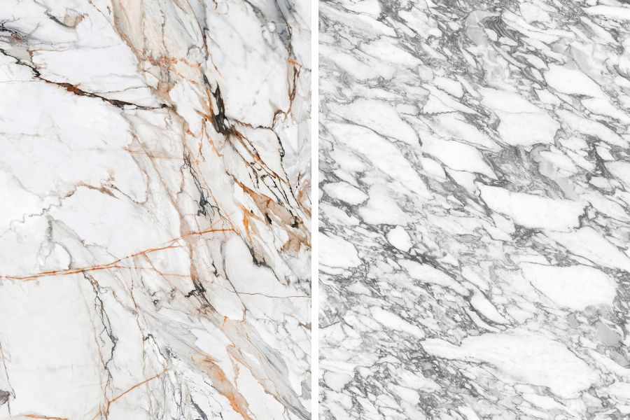 Neolith marble effect sintered stone surfaces